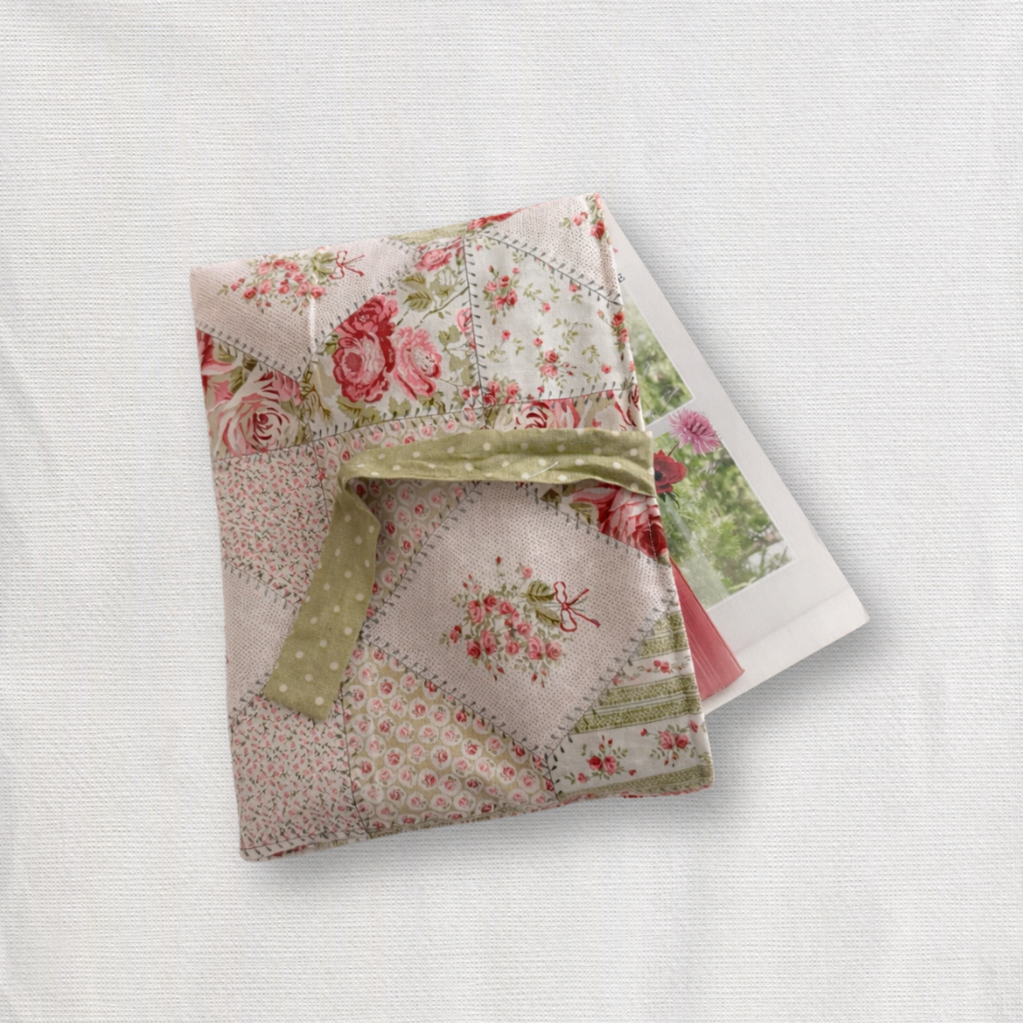 Handmade Fabric Book Sleeve | Padded Book Protector